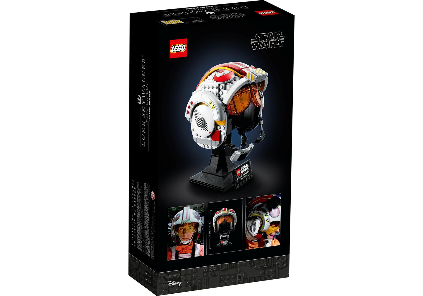 Lego 75327 Star Wars: Helm von Luke Skywalker (Rot Fünf) - plegobil