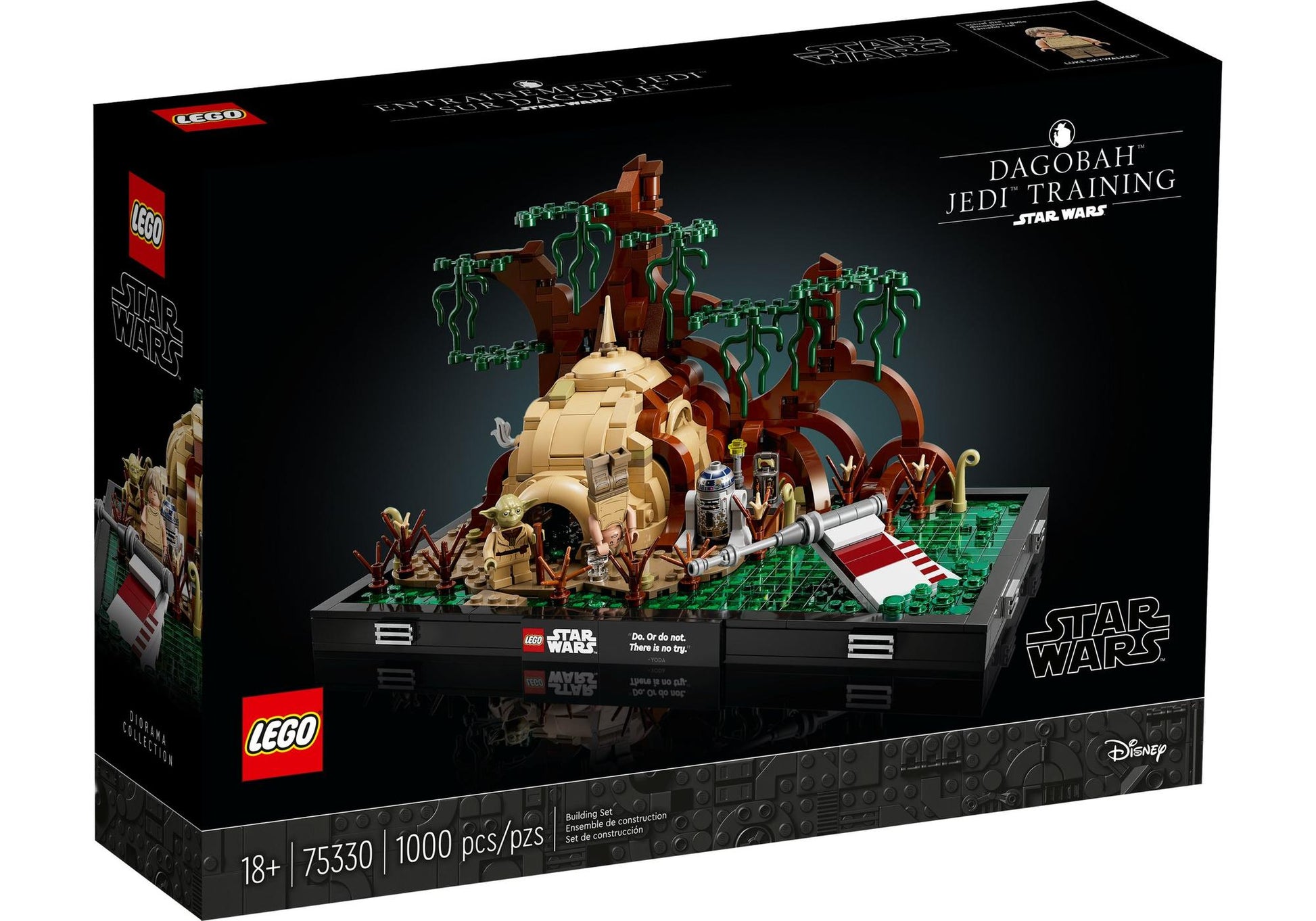 Lego 75330 Star Wars: Jedi Training auf Dagobah Diorama - plegobil