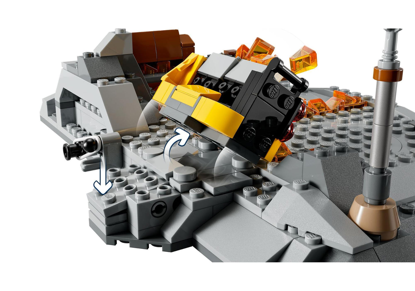 Lego 75334 Star Wars: Obi-Wan Kenobi vs. Darth Vader - plegobil