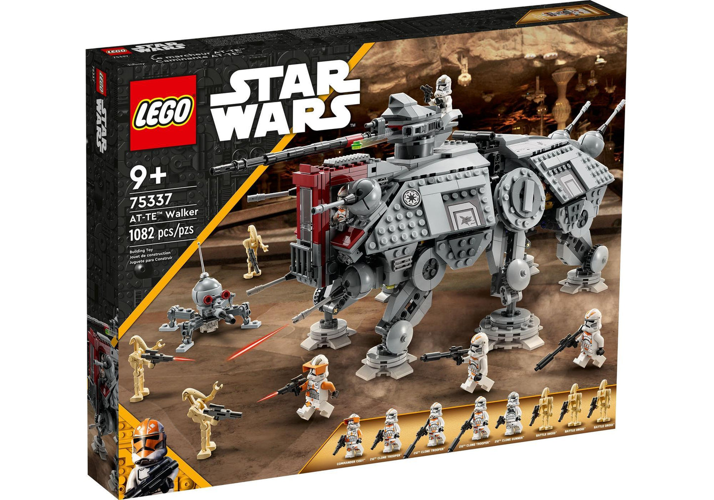 Lego 75337 Star Wars: AT-TE Walker - plegobil