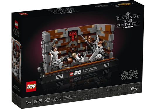 Lego 75339 Star Wars: Müllpresse im Todesstern - Diorama - plegobil