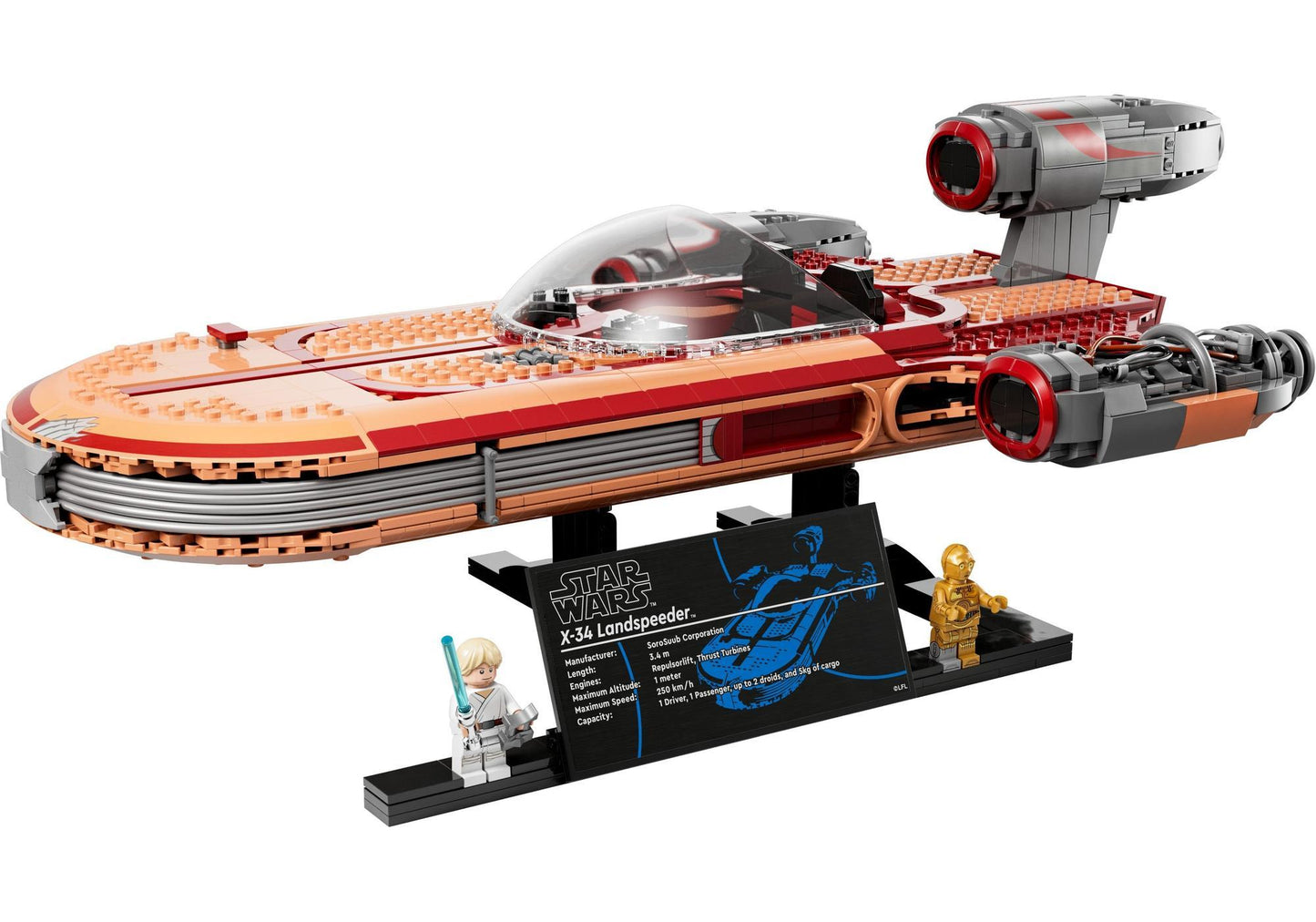 Lego 75341 Star Wars: Luke Skywalkers Landspeeder - plegobil