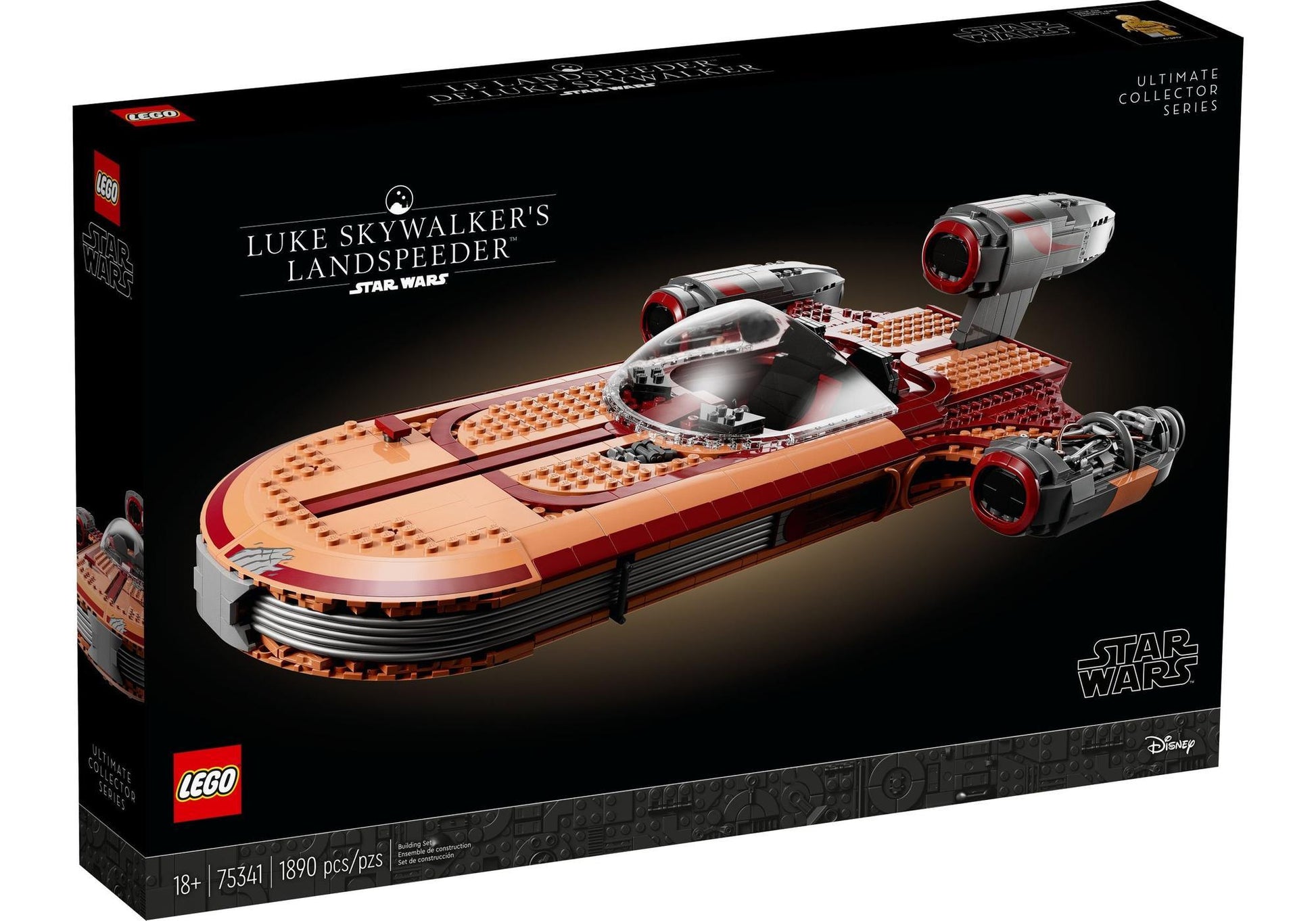 Lego 75341 Star Wars: Luke Skywalkers Landspeeder - plegobil