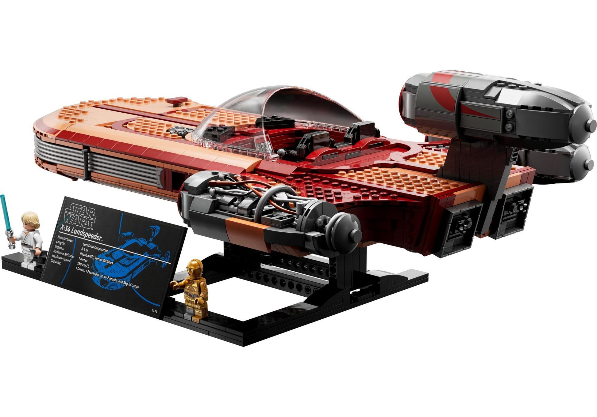 Lego 75341 Star Wars: Luke Skywalkers Landspeeder - plegobil