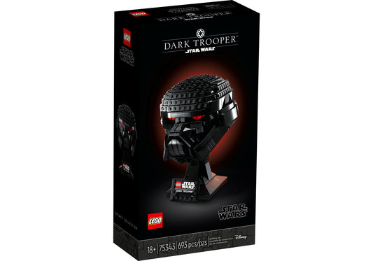 Lego 75343 Star Wars: Dark Trooper Helm - plegobil