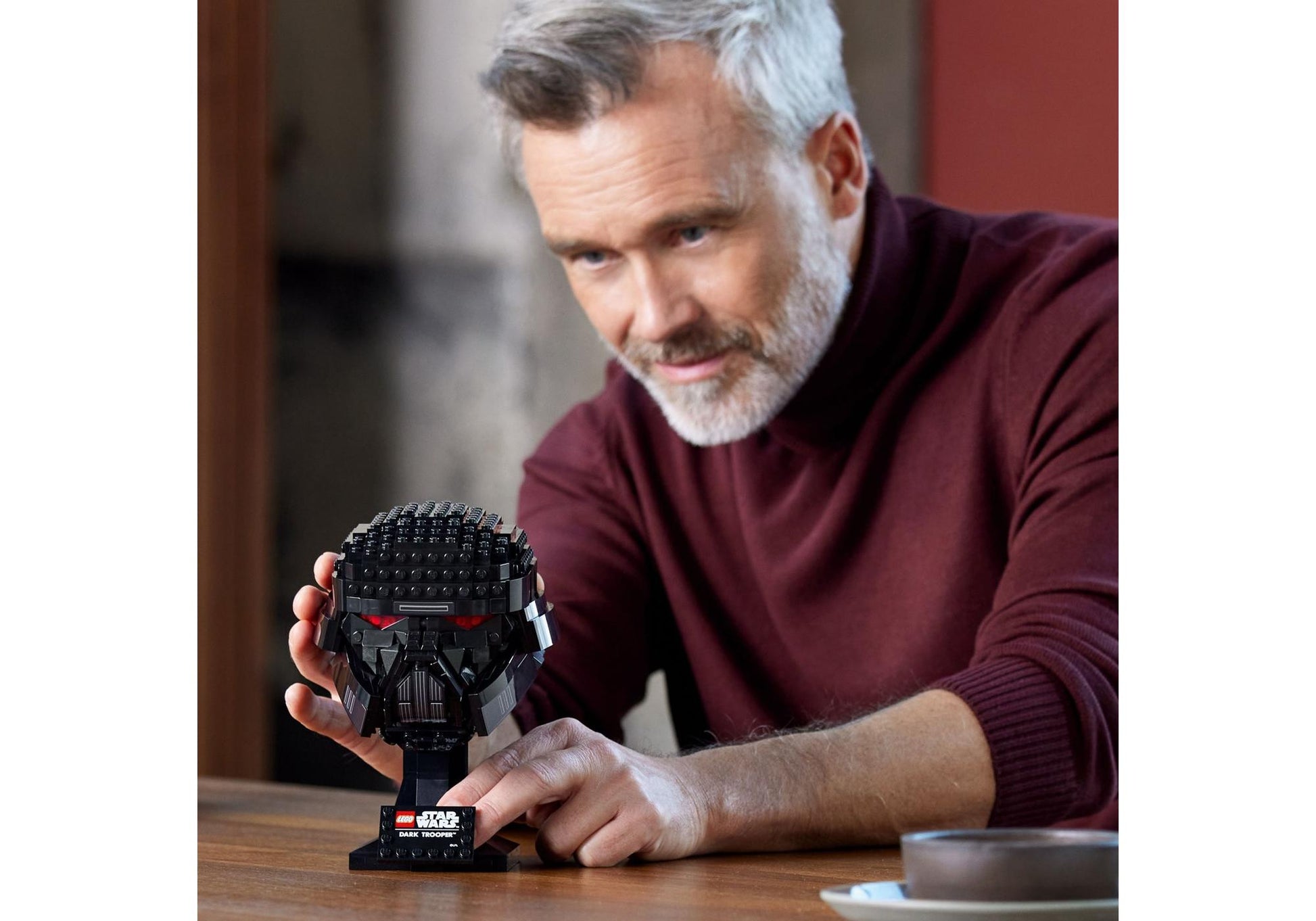Lego 75343 Star Wars: Dark Trooper Helm - plegobil