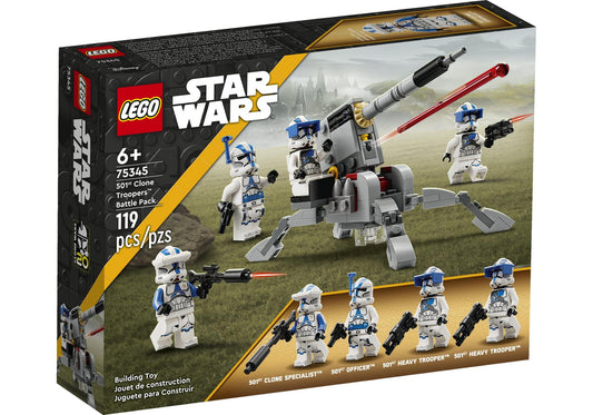 Lego 75345 Star Wars: 501st Clone Troopers Battle Pack - plegobil