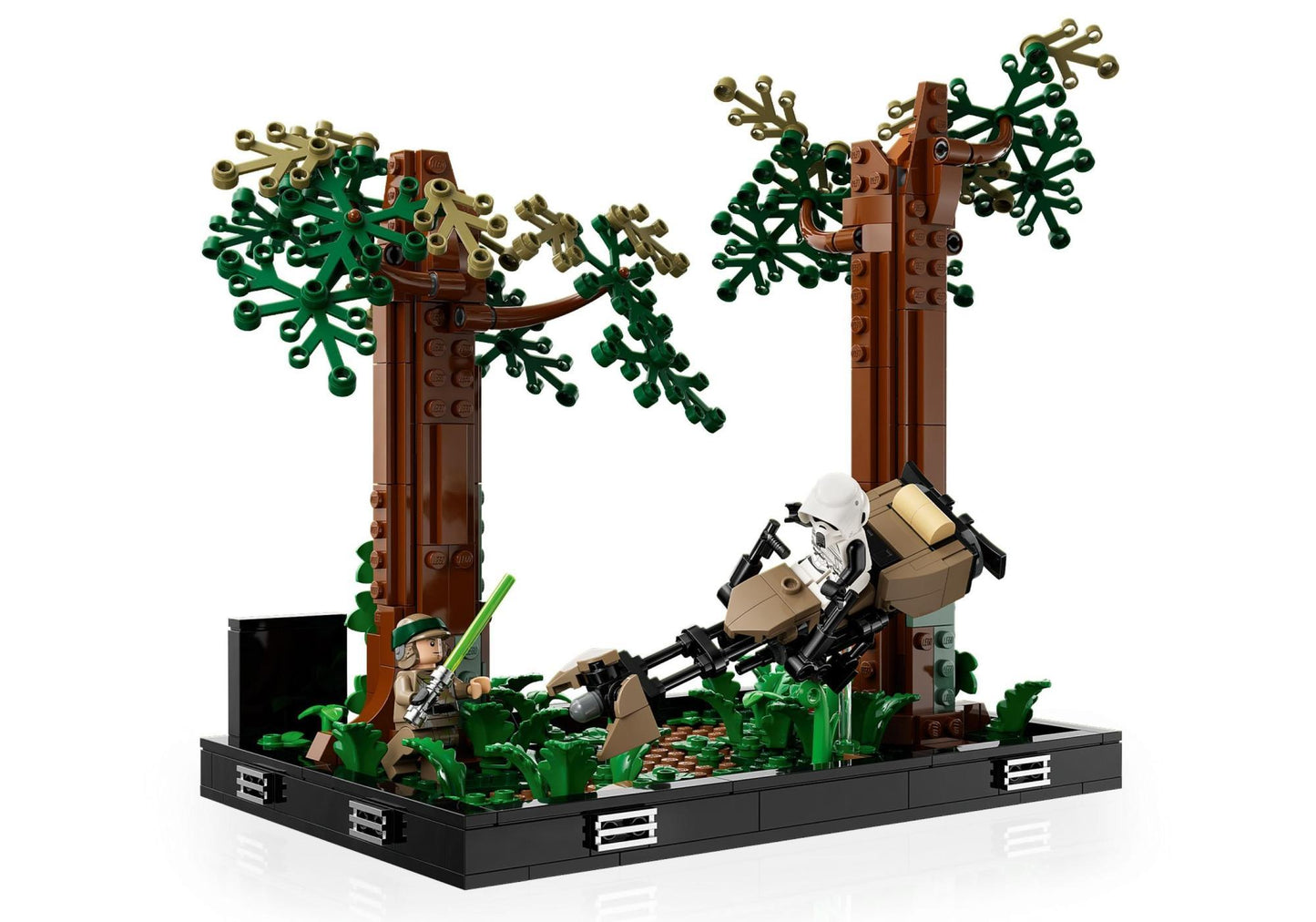 Lego 75353 Star Wars: Verfolgungsjagd auf Endor - Diorama - plegobil