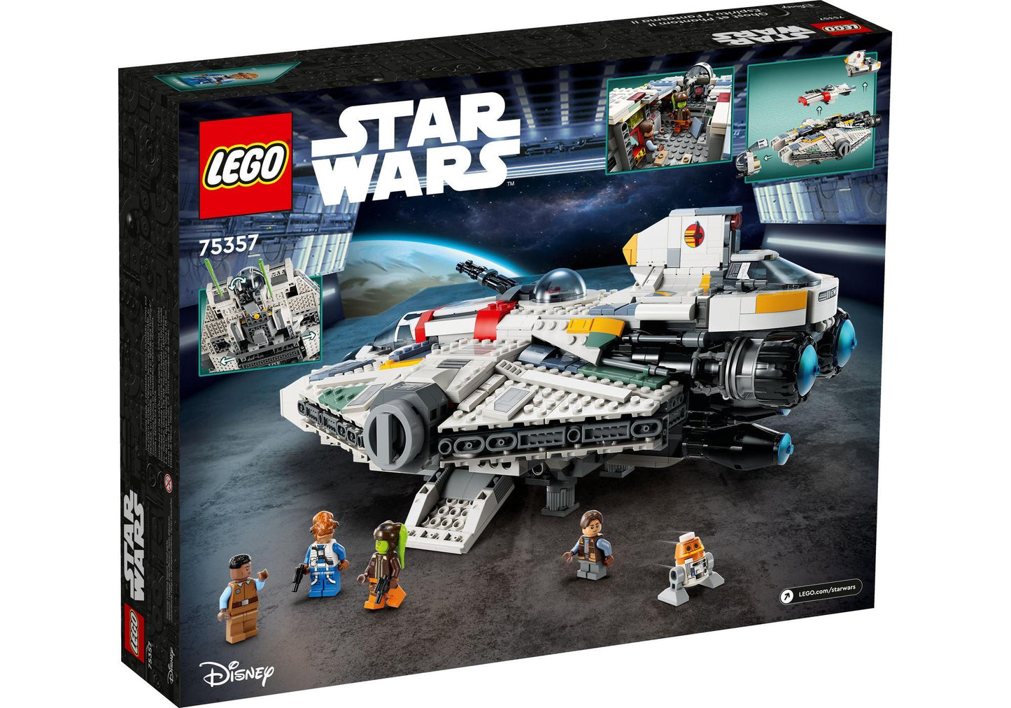 Lego 75357 Star Wars: Ghost & Phantom II - plegobil