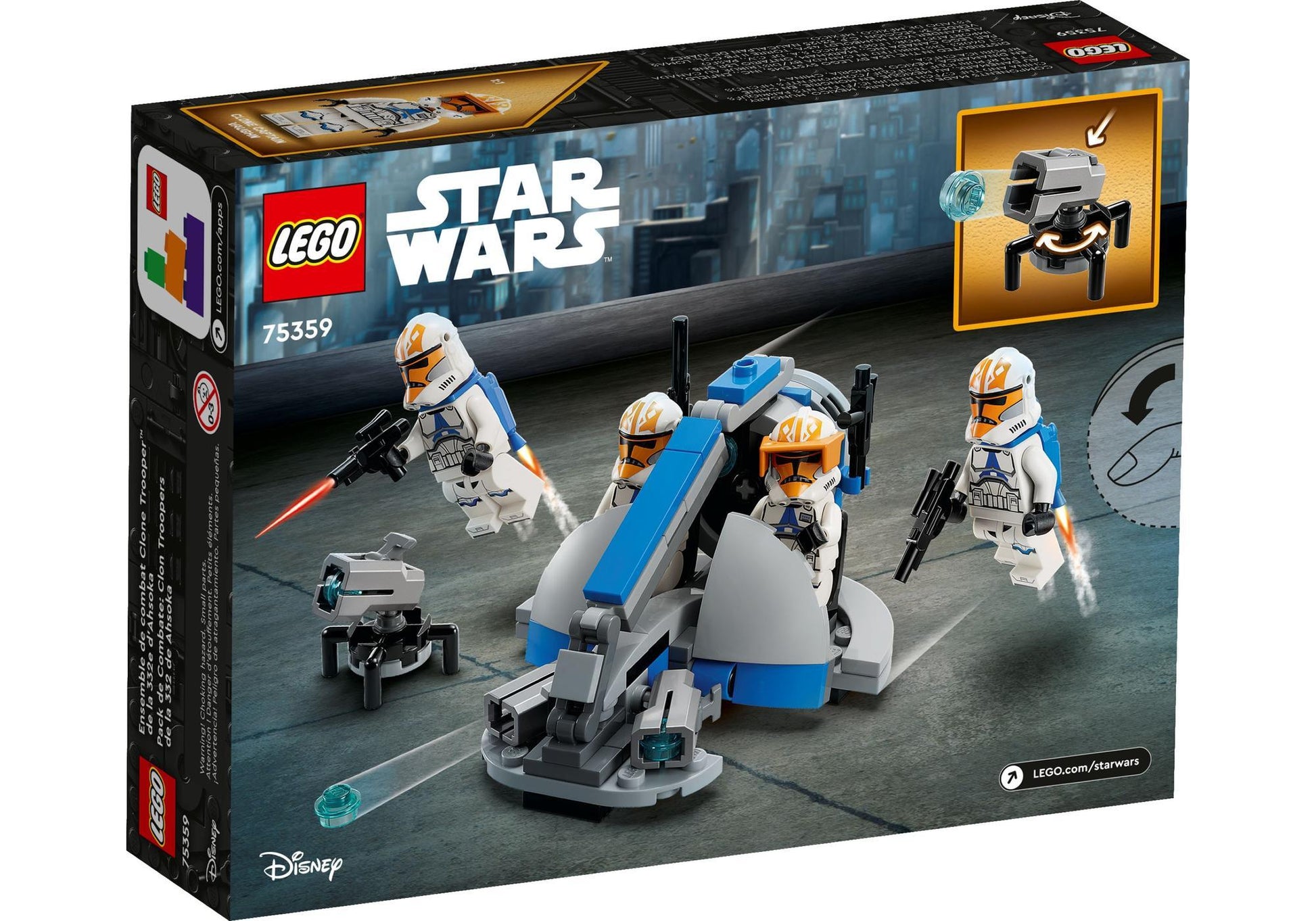 Lego 75359 Star Wars: Ahsokas Clone Trooper der 332. Kompanie - Battle Pack - plegobil