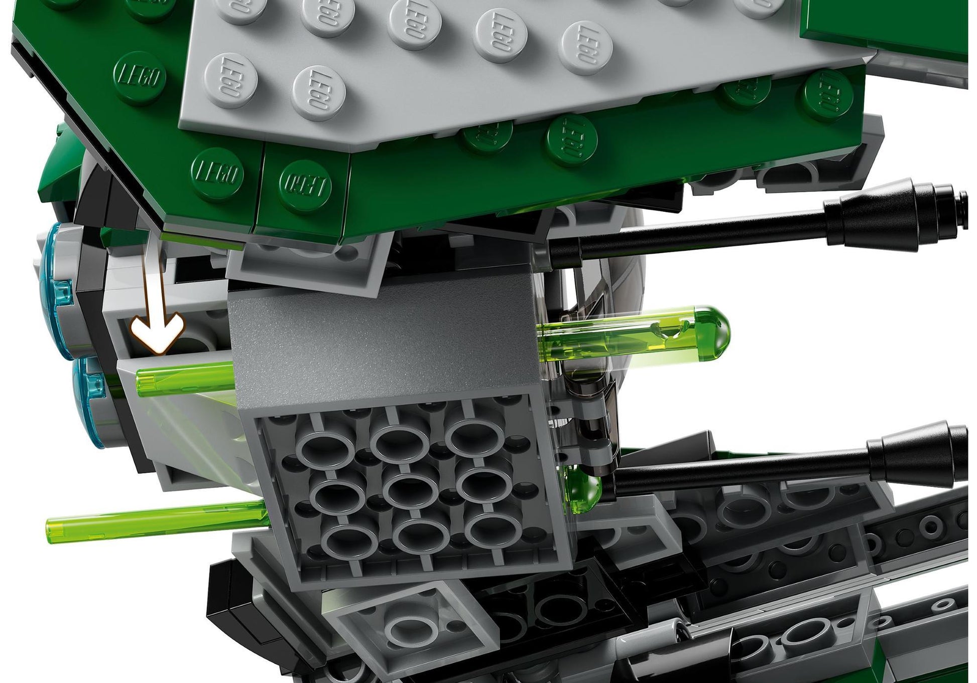 Lego 75360 Star Wars: Yodas Jedi Starfighter - plegobil