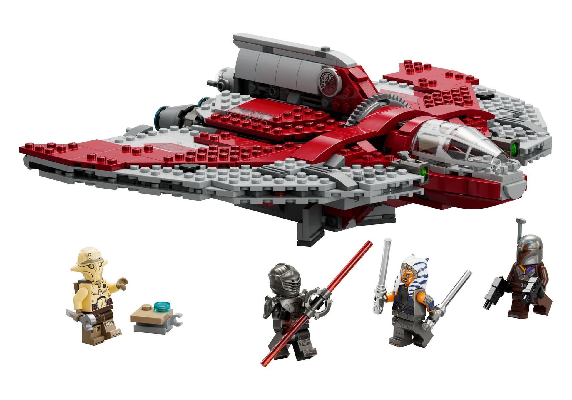 Lego 75362 Star Wars: Ahsoka Tanos T-6 Jedi Shuttle - plegobil