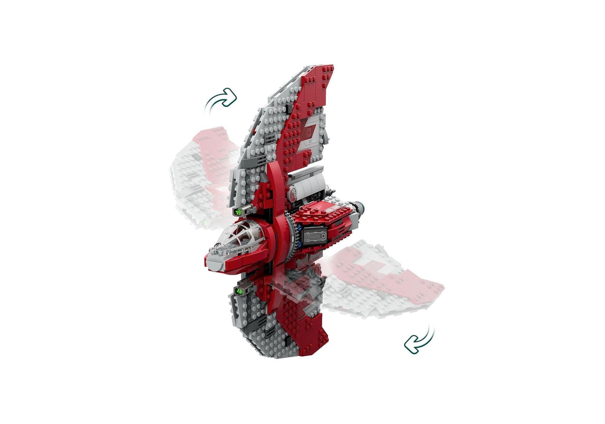 Lego 75362 Star Wars: Ahsoka Tanos T-6 Jedi Shuttle - plegobil