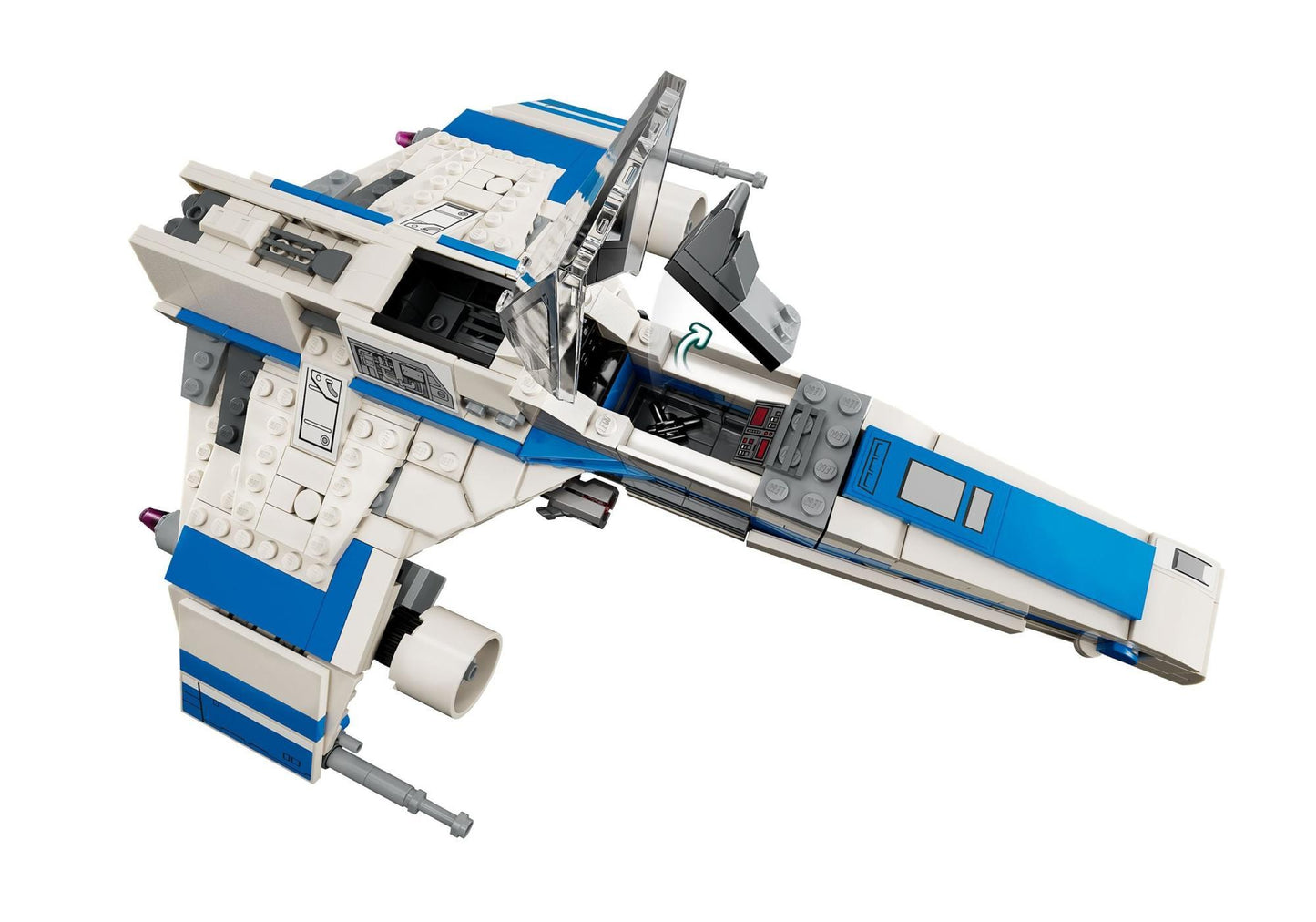 Lego 75364 Star Wars: New Republic E-Wing vs. Shin Hatis Starfighter - plegobil