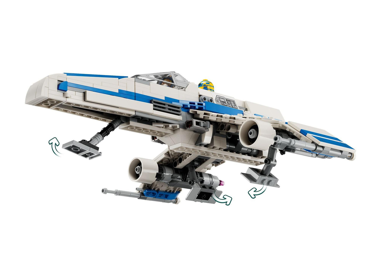 Lego 75364 Star Wars: New Republic E-Wing vs. Shin Hatis Starfighter - plegobil