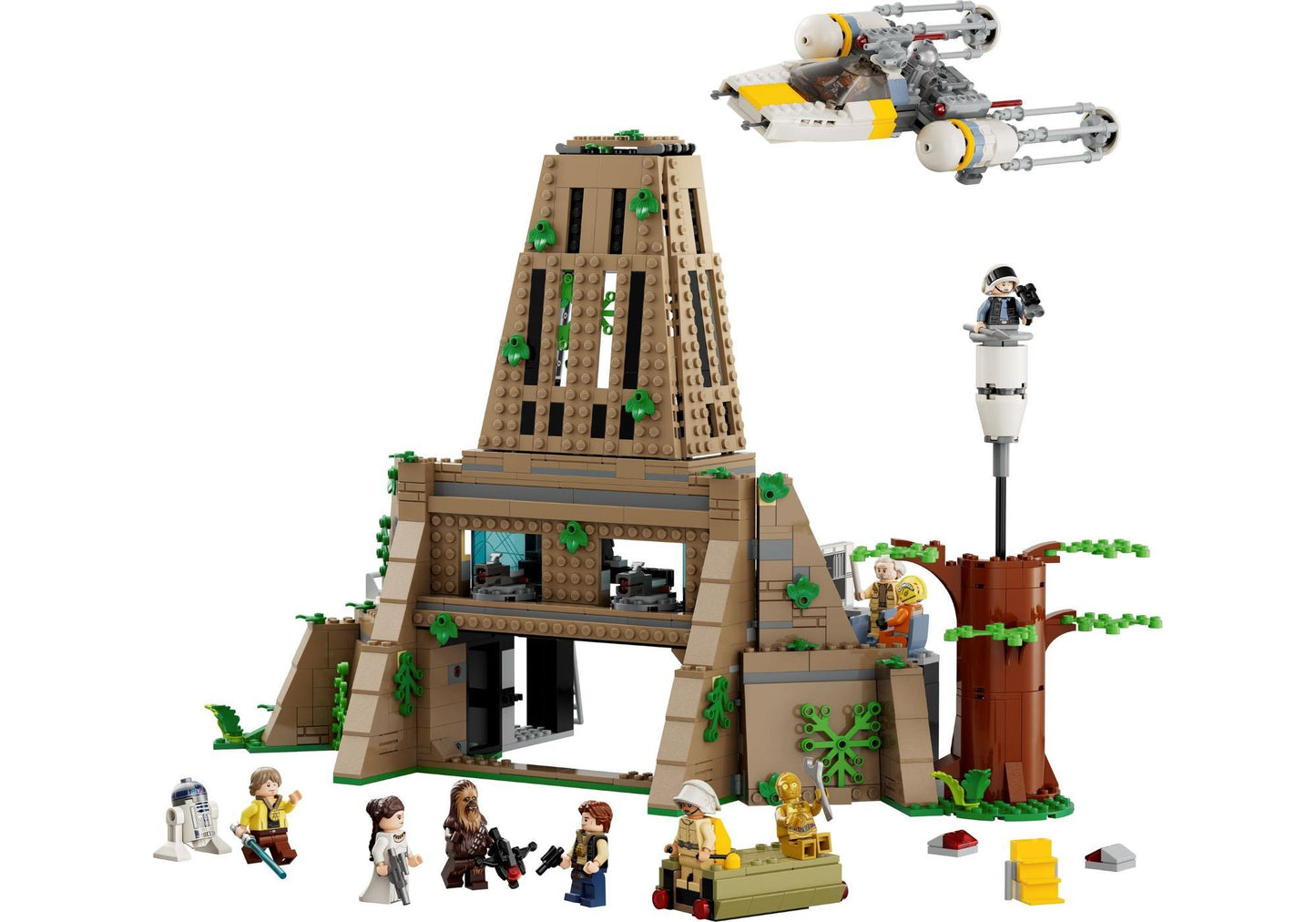 Lego 75365 Star Wars: Rebellenbasis auf Yavin 4 - plegobil