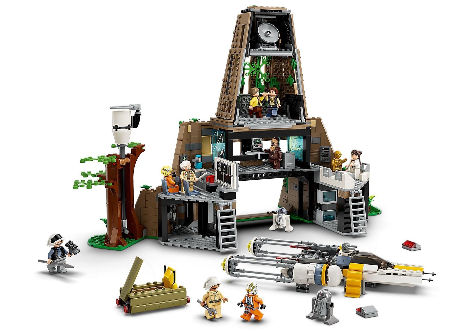 Lego 75365 Star Wars: Rebellenbasis auf Yavin 4 - plegobil