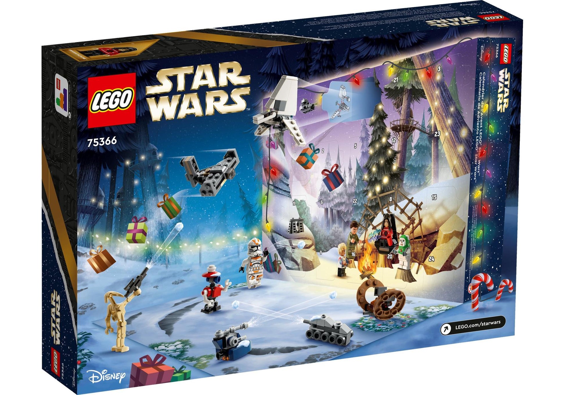 Lego 75366 Star Wars: Star Wars Adventskalender 2023 - plegobil