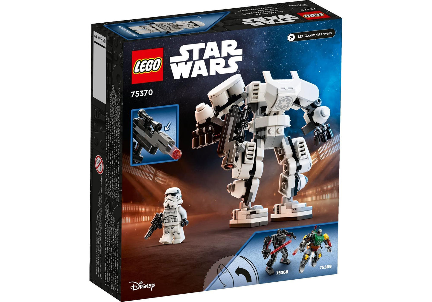 Lego 75370 Star Wars: Sturmtruppler Mech - plegobil