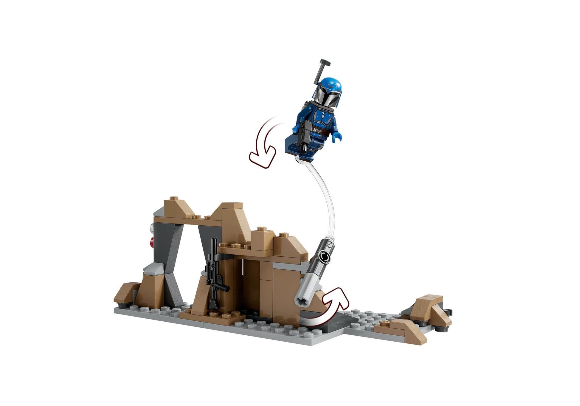 Lego 75373 Star Wars: Hinterhalt auf Mandalore Battle Pack - plegobil