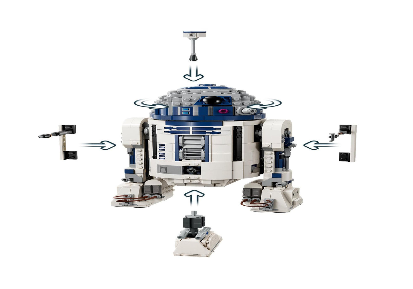 Lego 75379 Star Wars: Buildable R2-D2 - plegobil