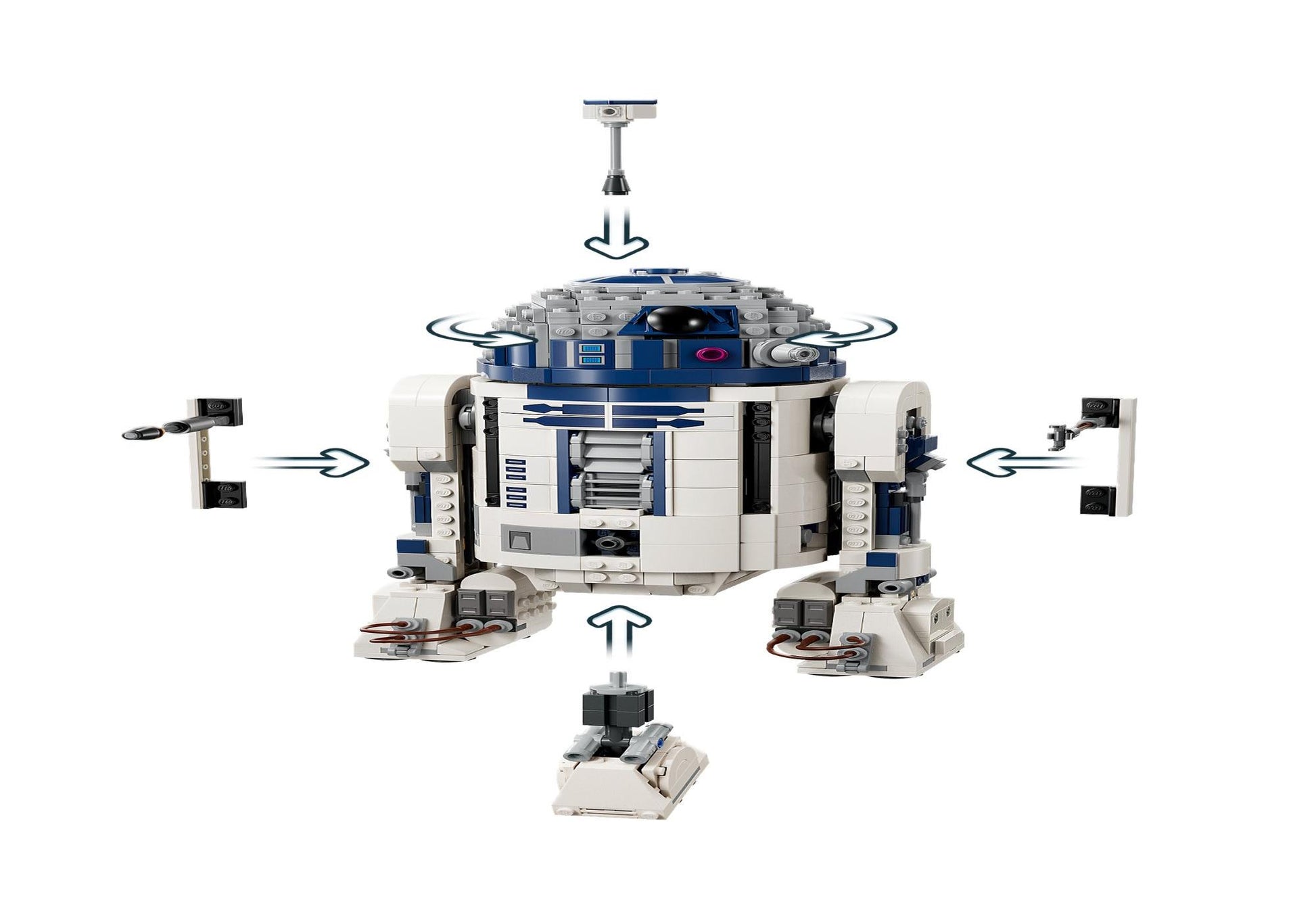 Lego 75379 Star Wars: Buildable R2-D2 - plegobil