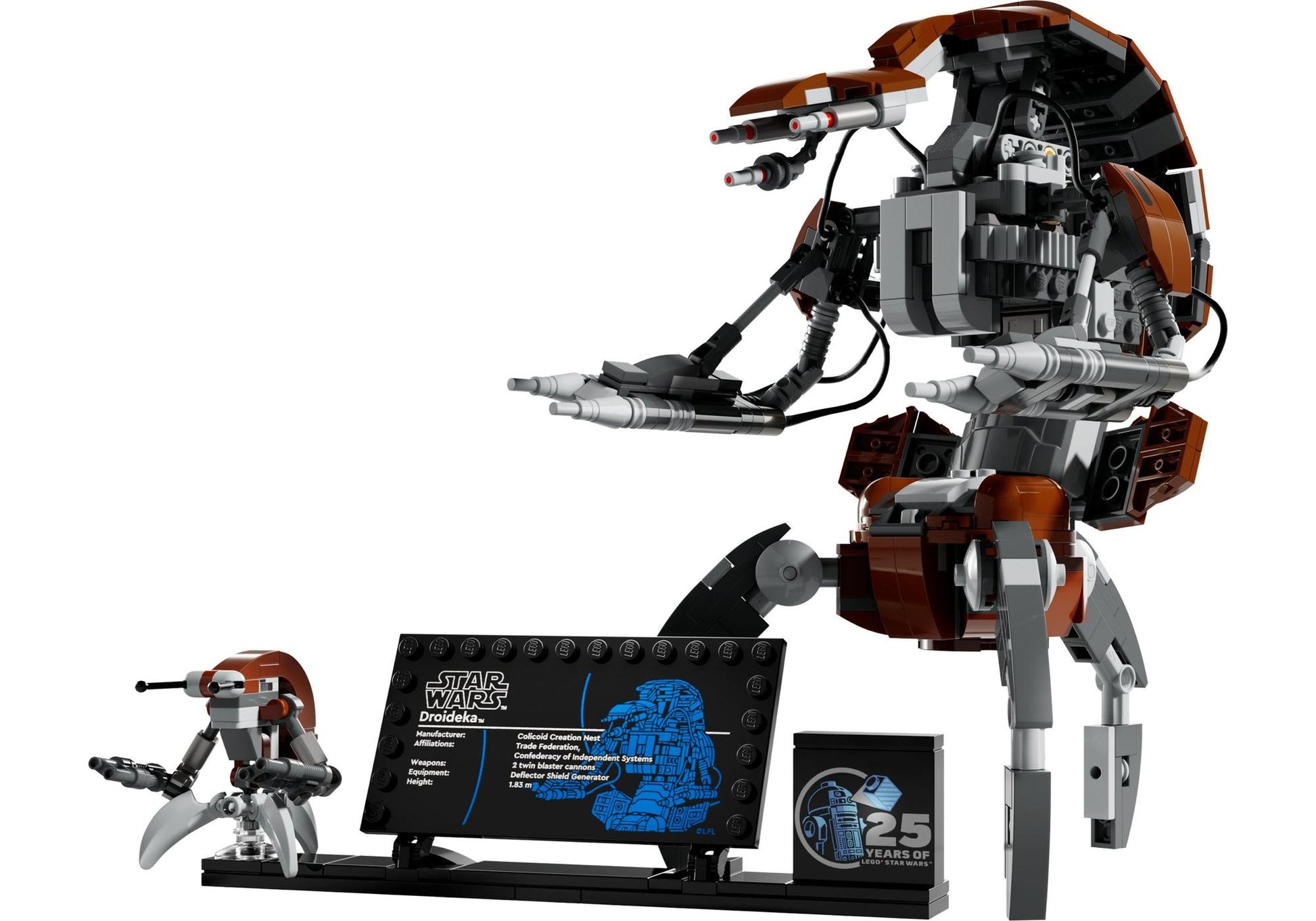 Lego 75381 Star Wars: Buildable Droideka - plegobil