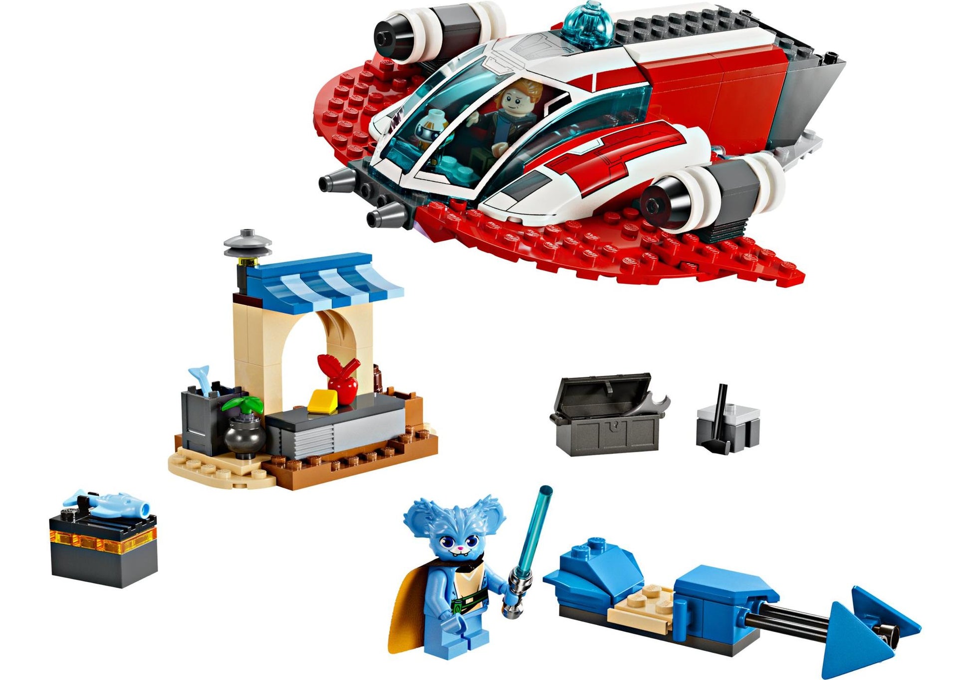 Lego 75384 Star Wars: The Crimson Firehawk - plegobil