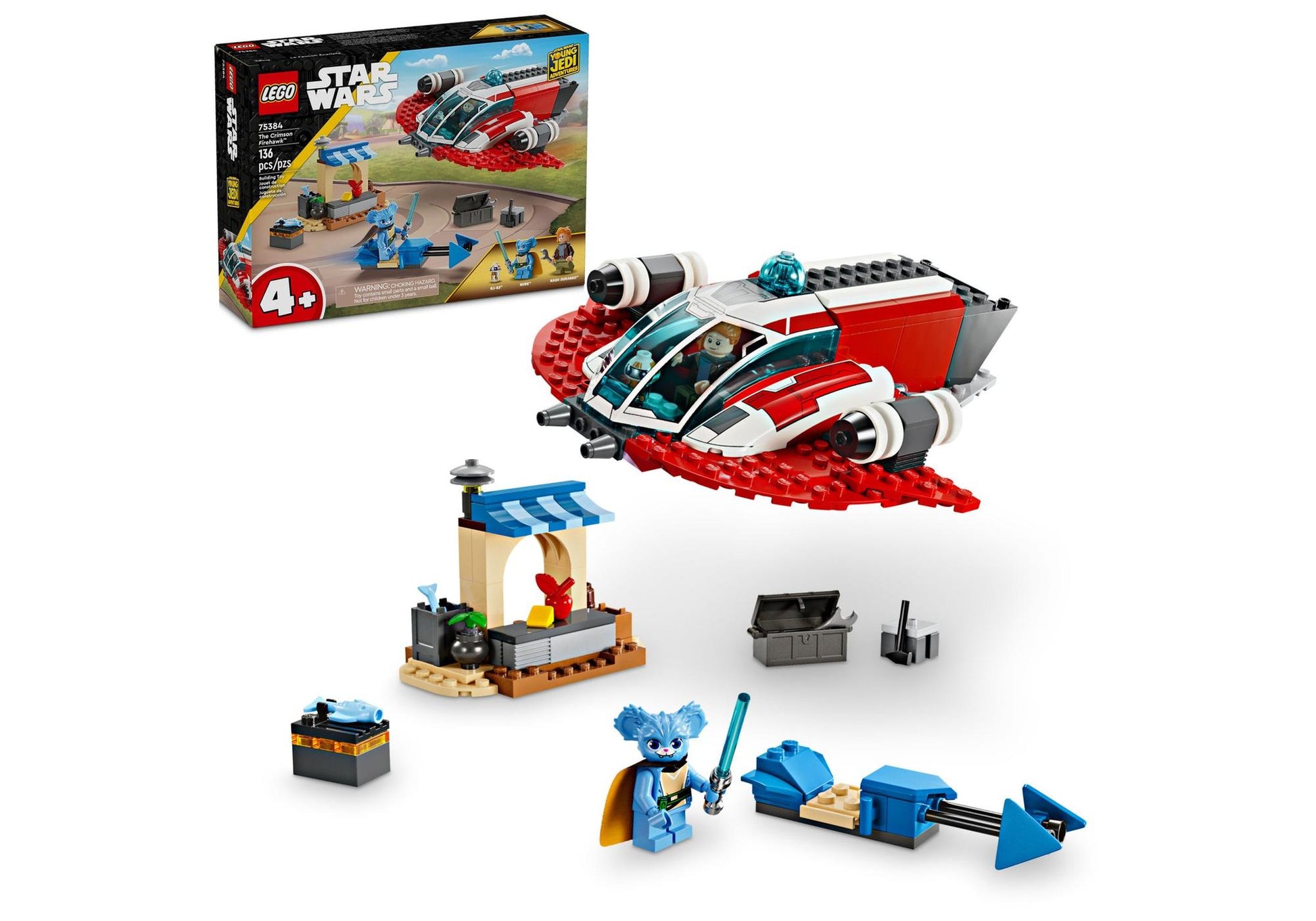 Lego 75384 Star Wars: The Crimson Firehawk - plegobil