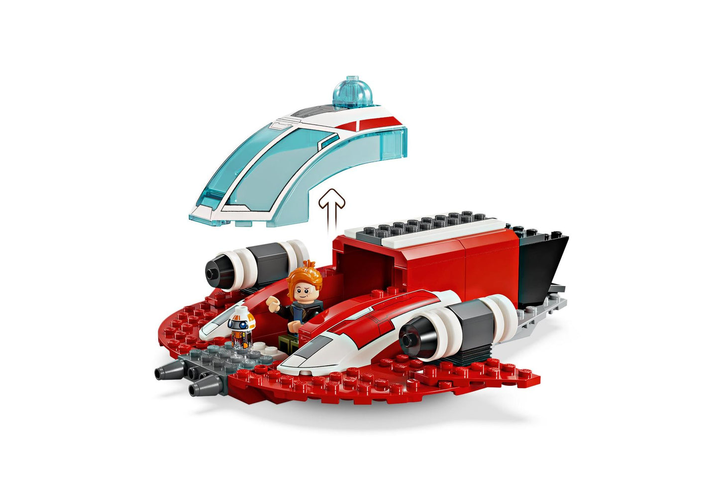 Lego 75384 Star Wars: The Crimson Firehawk - plegobil