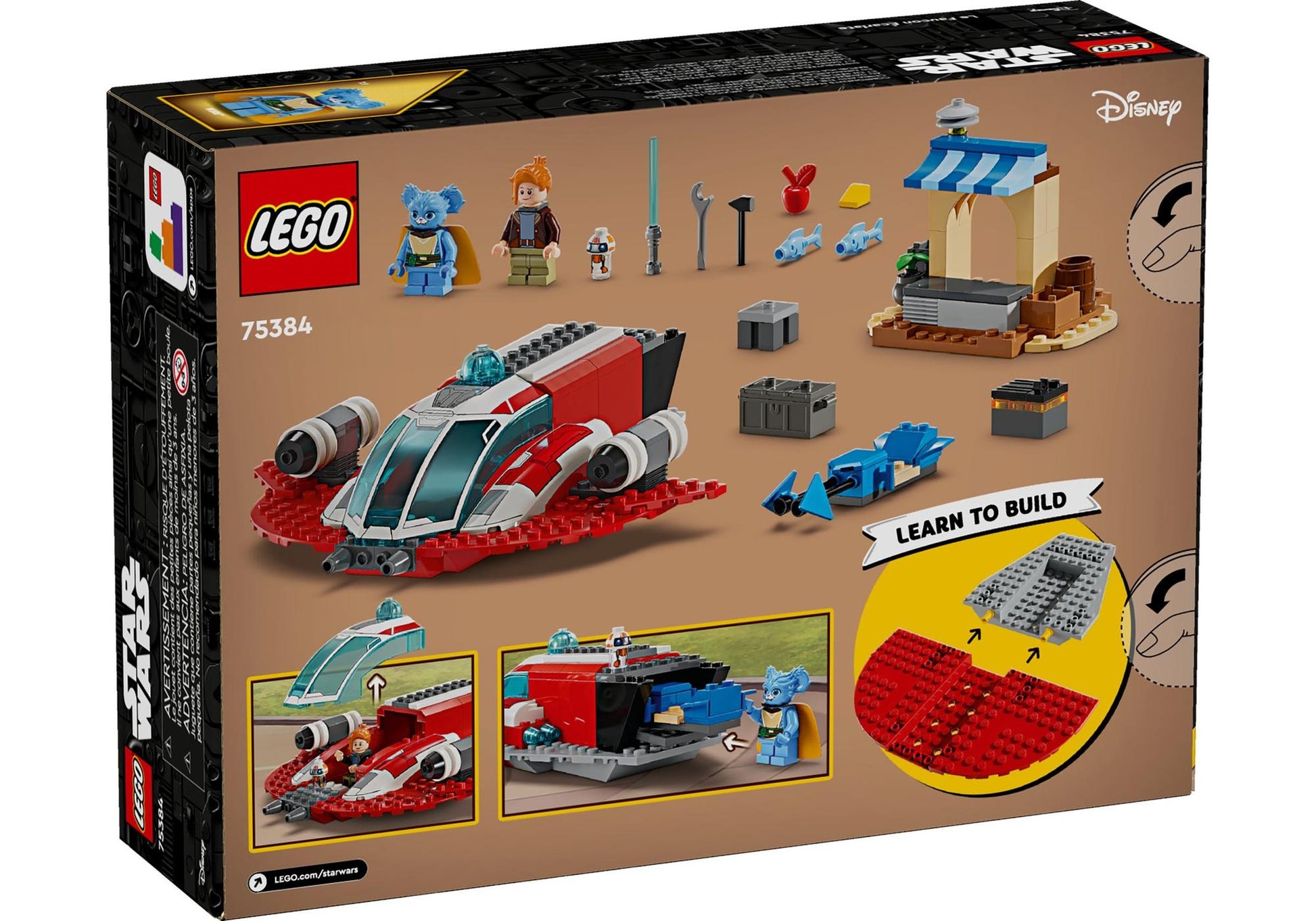 Lego 75384 Star Wars: The Crimson Firehawk - plegobil