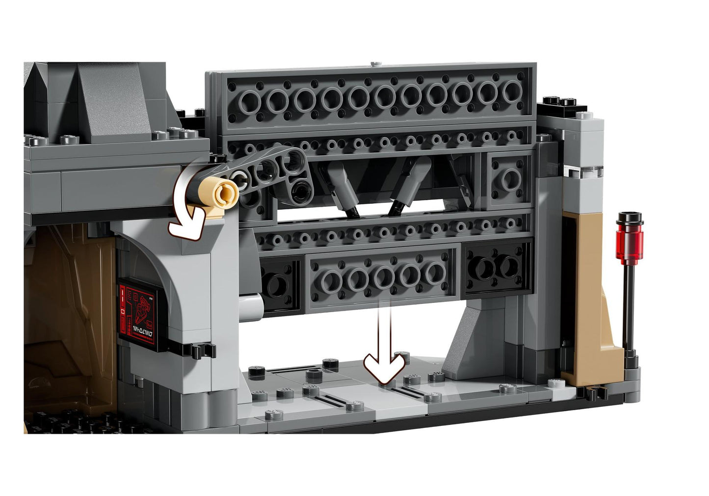Lego 75386 Star Wars: Duell zwischen Paz Vizsla und Moff Gideon - plegobil