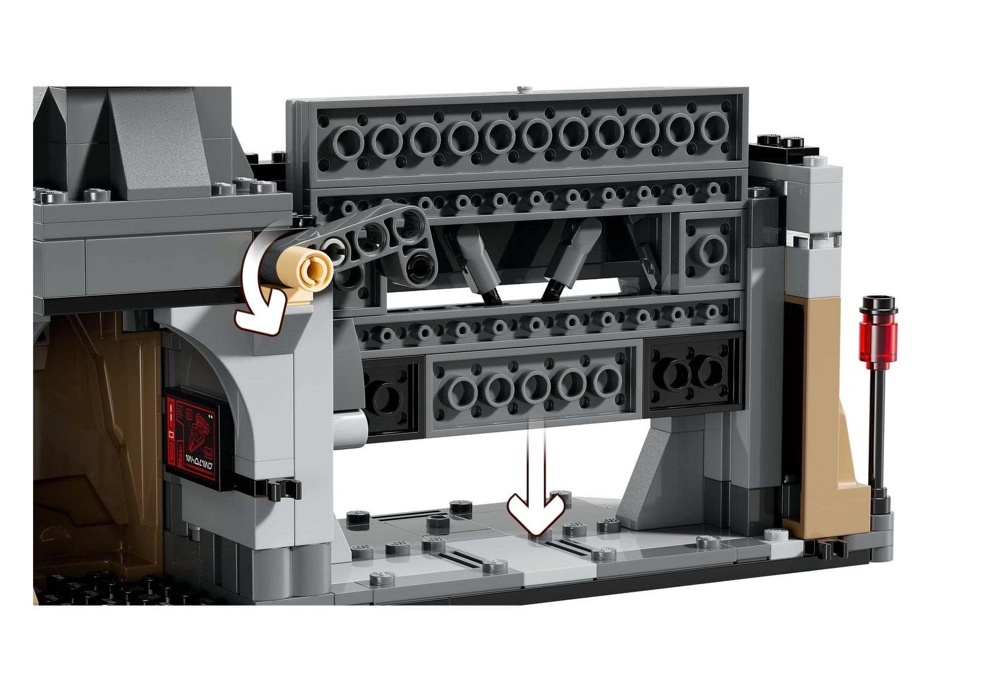 Lego 75386 Star Wars: Duell zwischen Paz Vizsla und Moff Gideon - plegobil