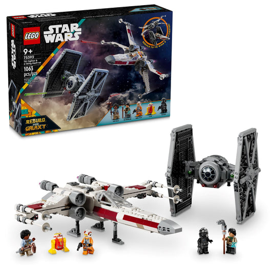 Lego 75393 Star Wars: Mashup aus TIE Fighter & X-Wing - plegobil