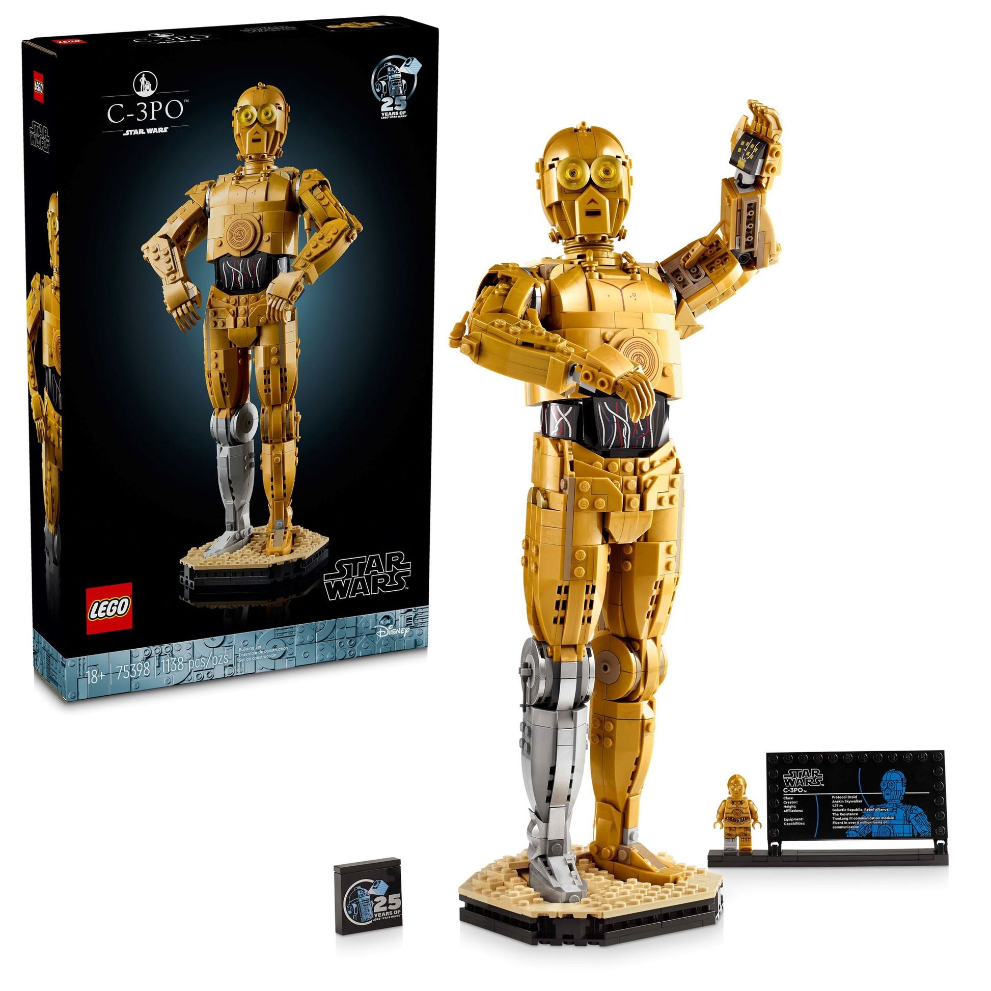Lego 75398 Star Wars: C-3PO - plegobil