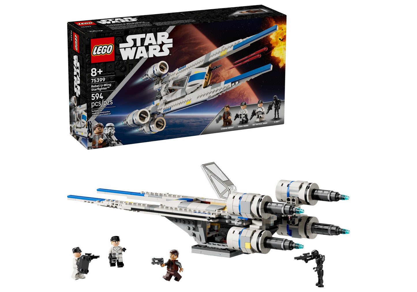 Lego 75399 Star Wars: Rebel U-Wing Starfighter