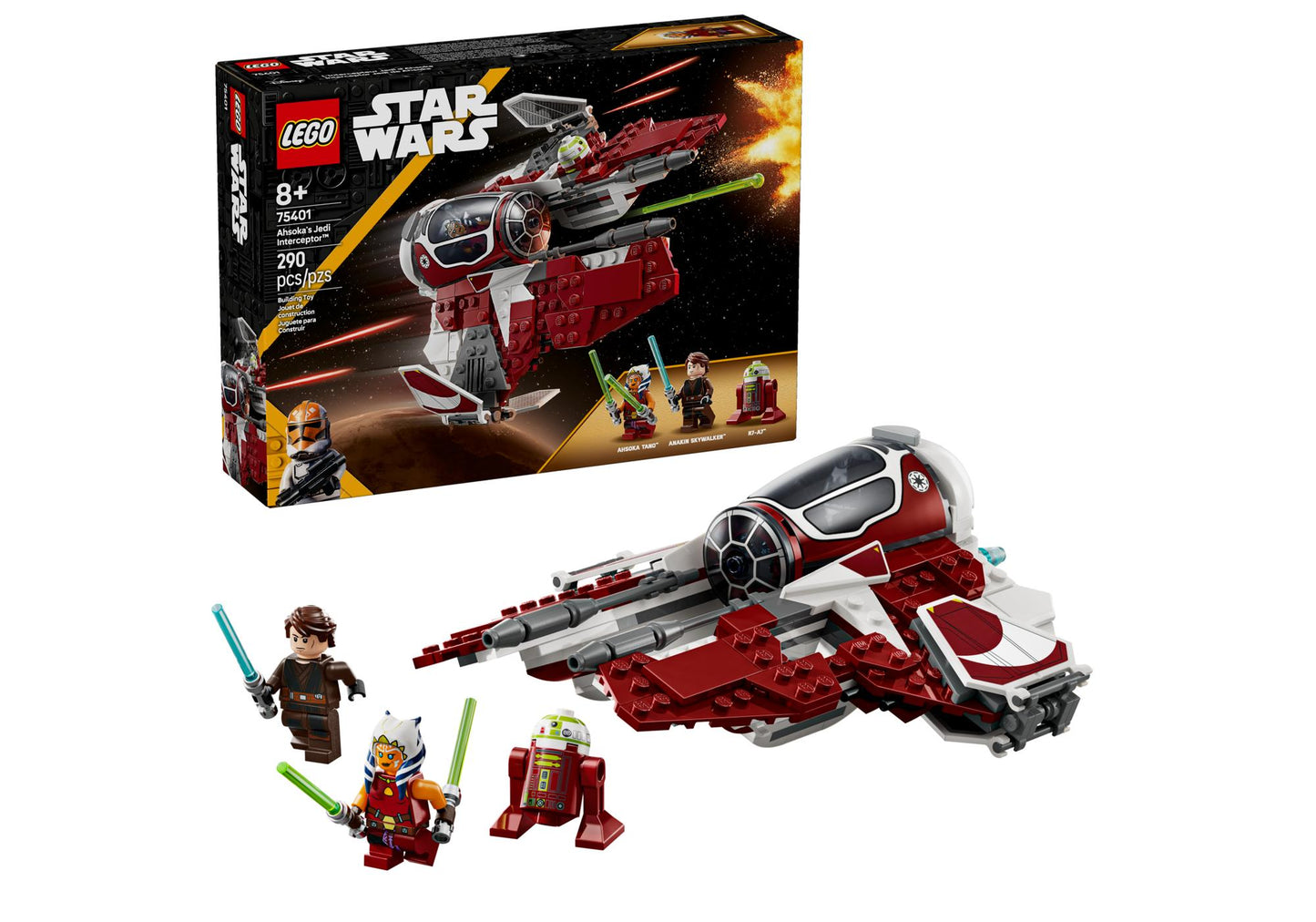 Lego 75401 Star Wars: Ahsokas Jedi Interceptor