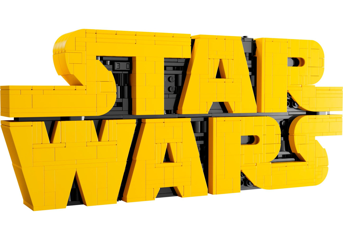Lego 75407 Star Wars: Star Wars Logo aus LEGO Steinen