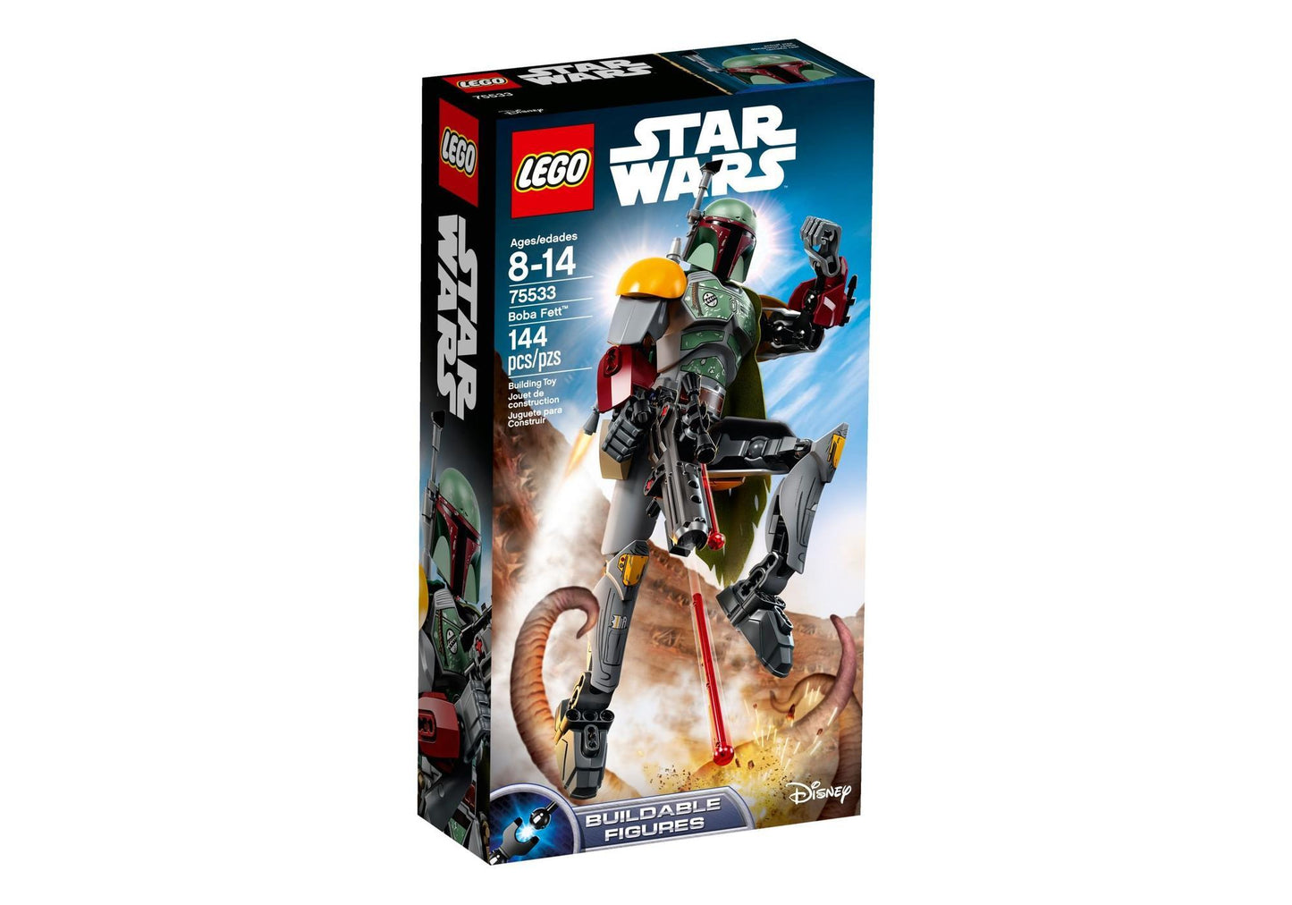 Lego 75533 Star Wars: Buildable Figure Boba Fett - plegobil