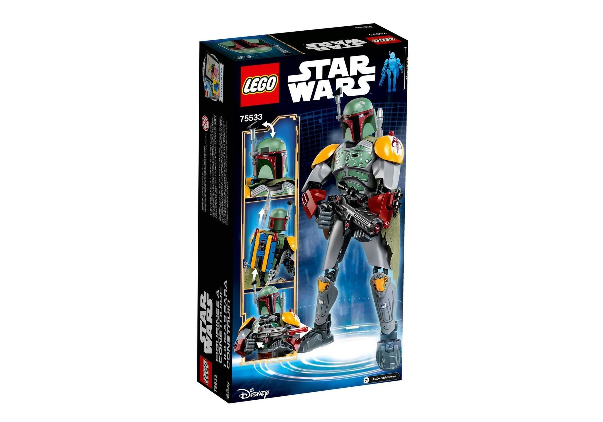 Lego 75533 Star Wars: Buildable Figure Boba Fett - plegobil