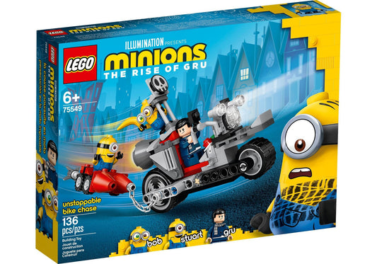 Lego 75549 Minions: Unaufhaltsame Motorrad-Jagd - plegobil