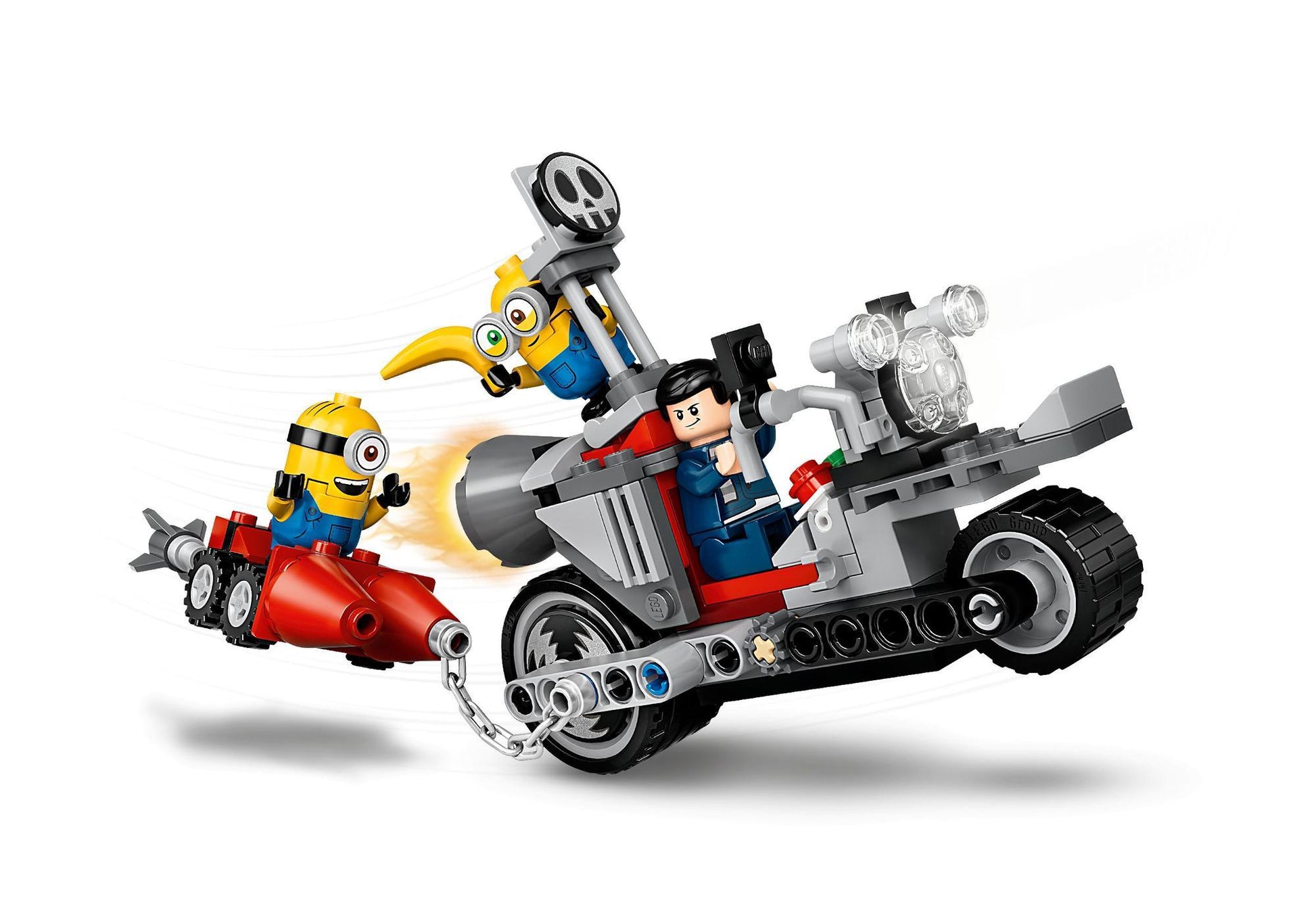 Lego 75549 Minions: Unaufhaltsame Motorrad-Jagd - plegobil