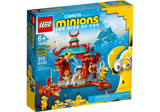 Lego 75550 Minions: Minions Kung Fu Tempel - plegobil