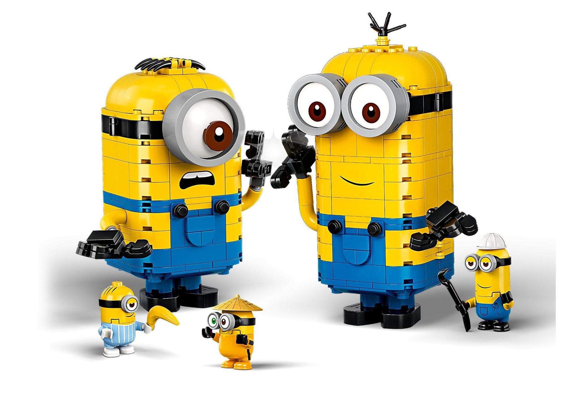 Lego 75551 Minions: Minions-Figuren Bauset mit Versteck - plegobil