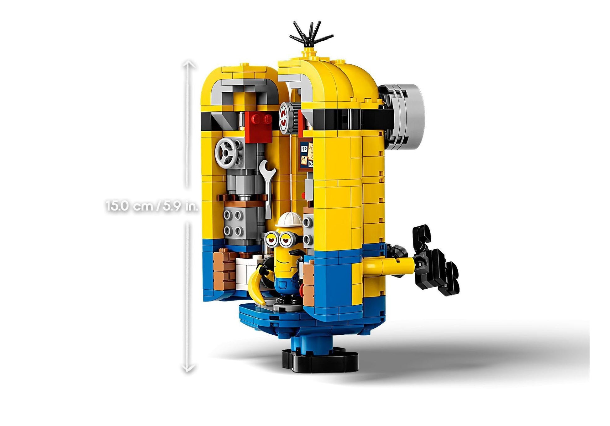 Lego 75551 Minions: Minions-Figuren Bauset mit Versteck - plegobil