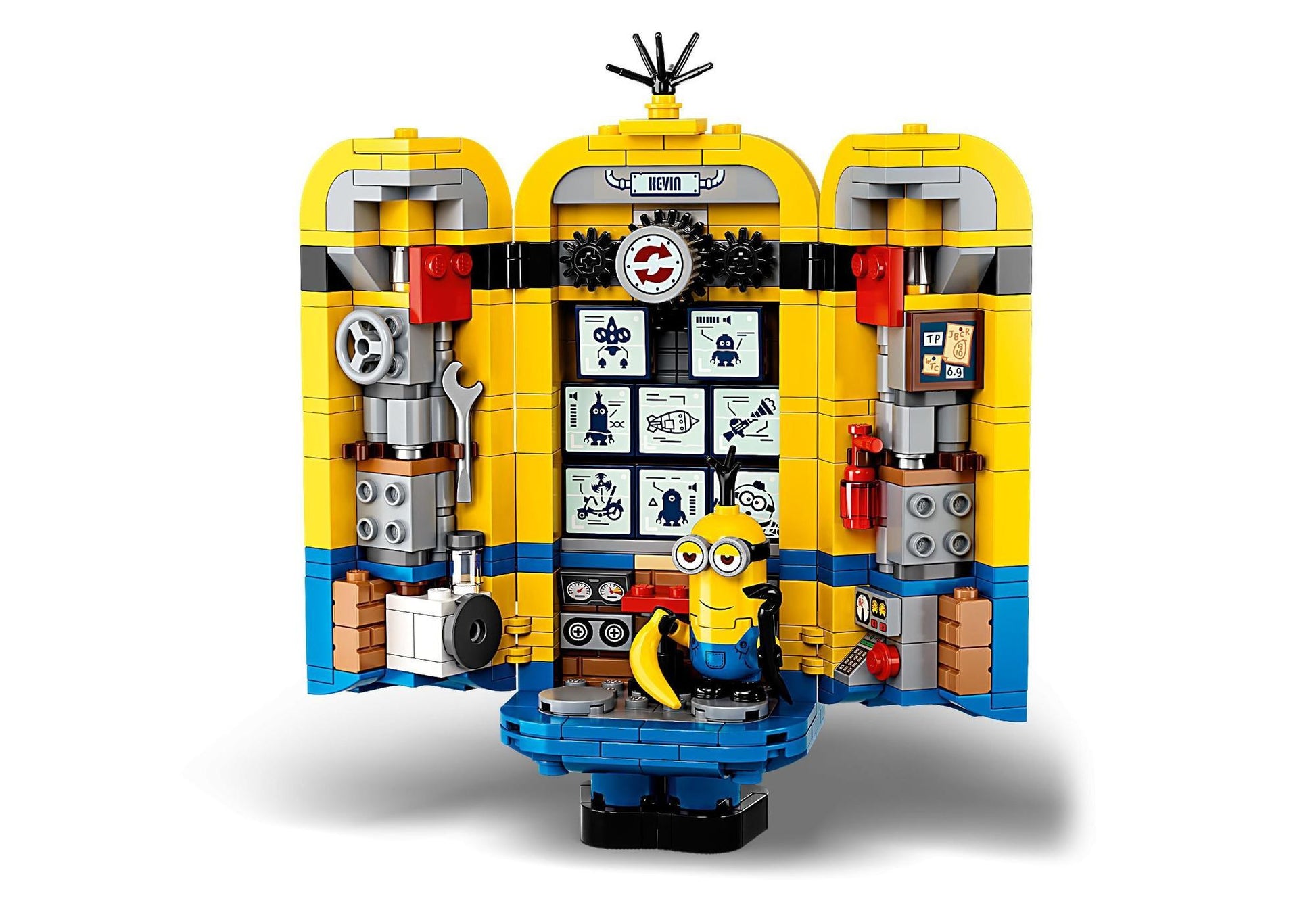 Lego 75551 Minions: Minions-Figuren Bauset mit Versteck - plegobil