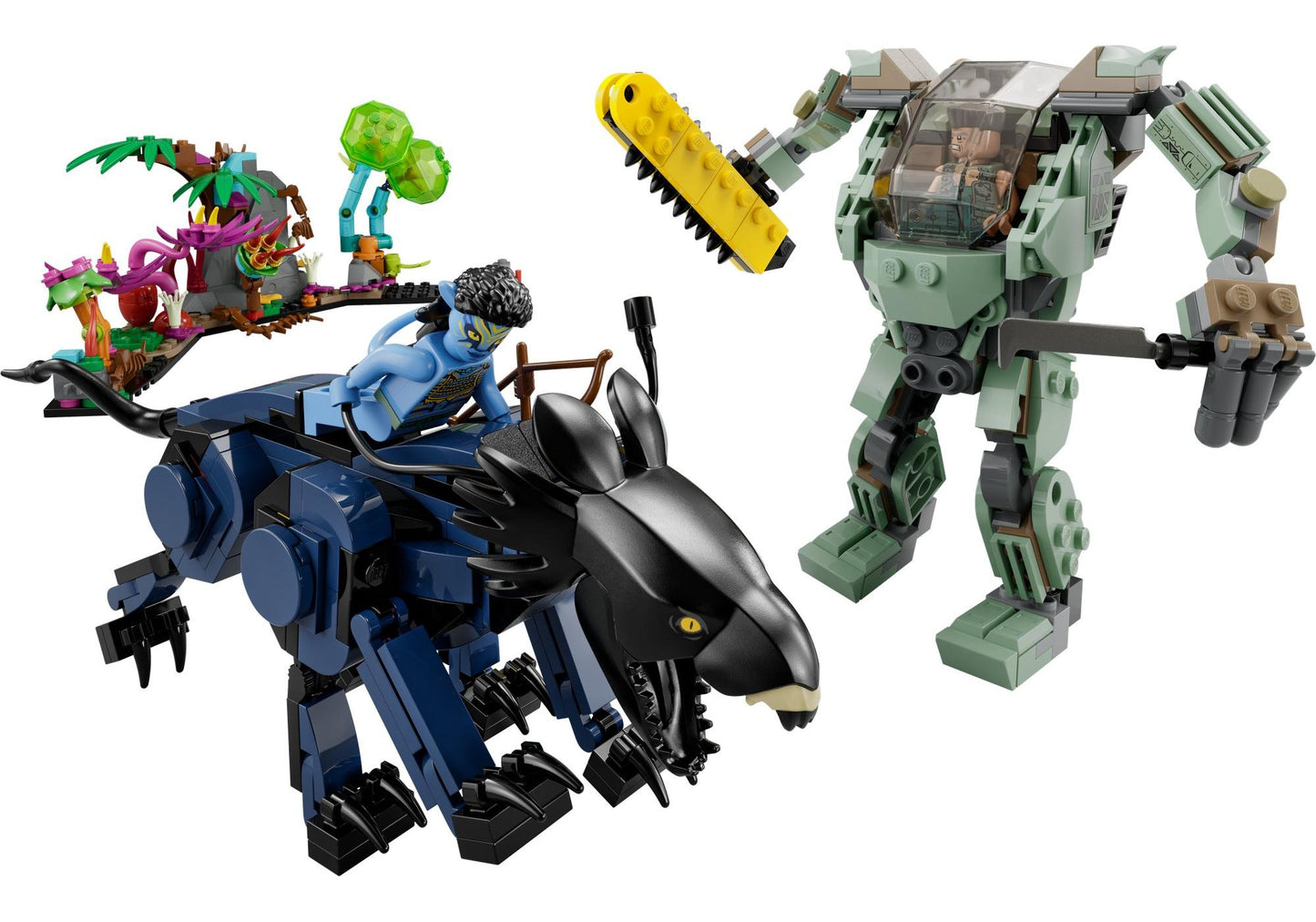 Lego 75571 Avatar: Neytiri und Thanator vs. Quaritch im MPA - plegobil