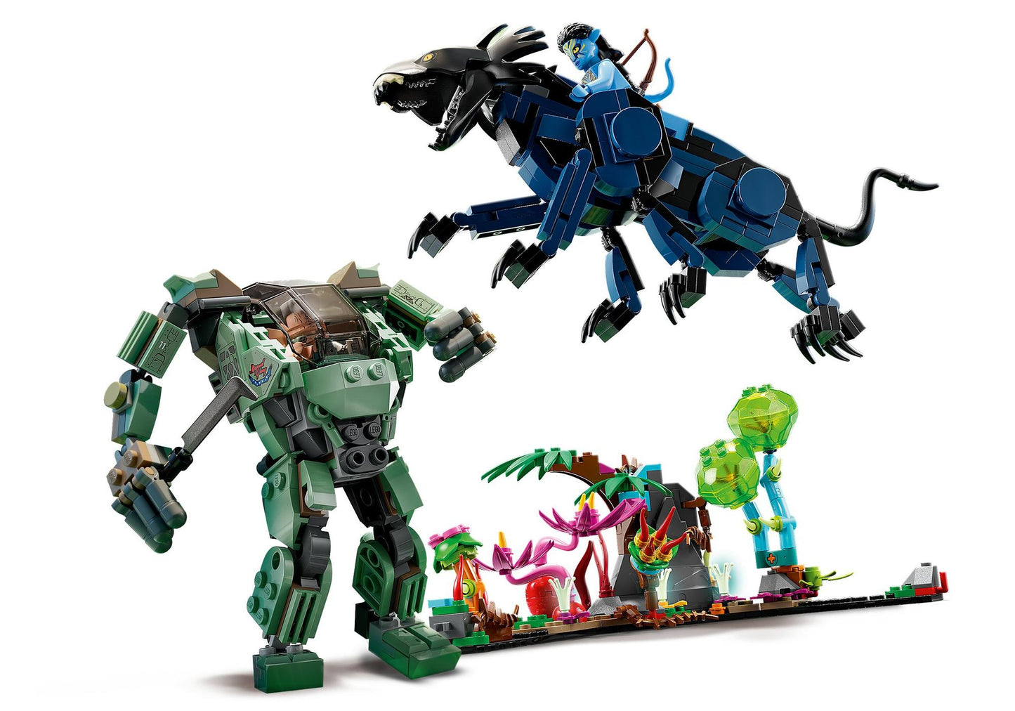 Lego 75571 Avatar: Neytiri und Thanator vs. Quaritch im MPA - plegobil