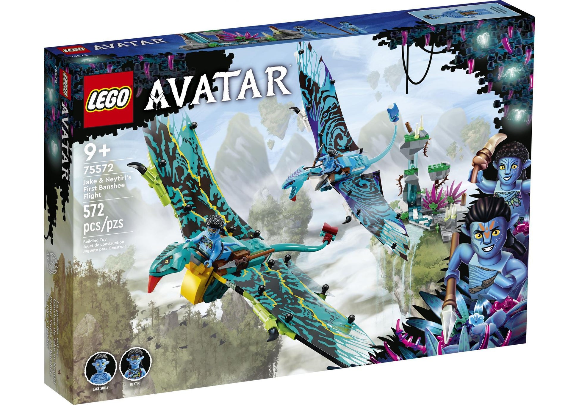 Lego 75572 Avatar: Jakes und Neytiris erster Flug auf einem Banshee - plegobil