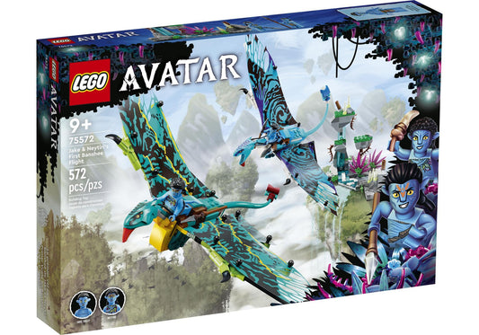 Lego 75572 Avatar: Jakes und Neytiris erster Flug auf einem Banshee - plegobil